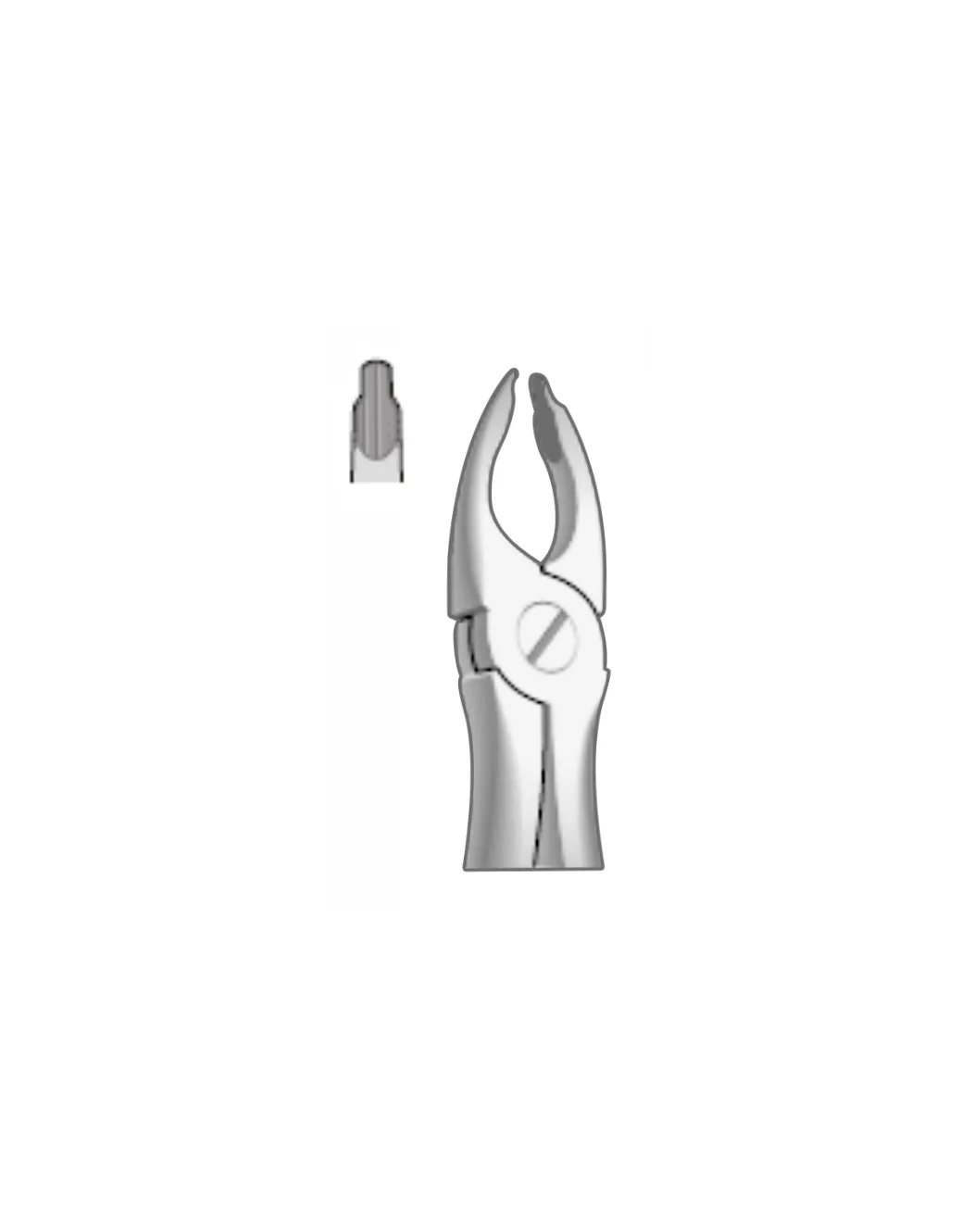 1-102.webp EXTRACTION FOCEPS WITH ANATOMICAL GRIP - Image 1