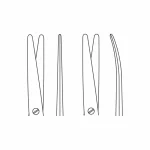 Dissecting Scissors, Hysterectomy Scissors T.C. - Image 2