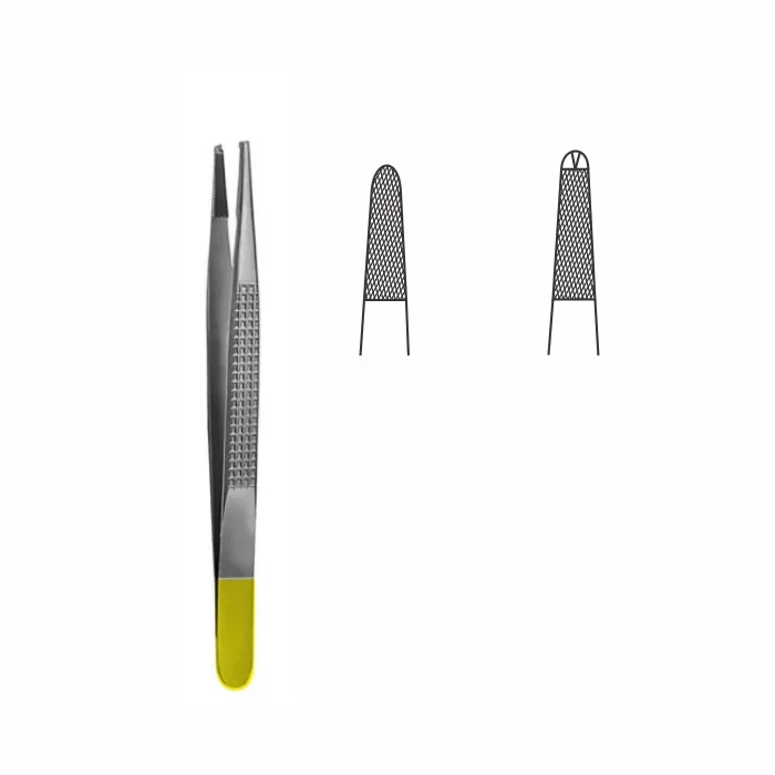 129-3-1-1-1.webp Dissecting Forceps T.C., Tissue Forceps T.C. - Image 1