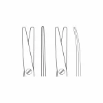Delicate Dissectin Scissors T.C. Face-Lift Scissors T.C. - Image 2