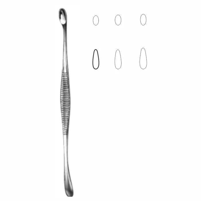 25-1.webp Bone Curettes, Double-Ended - Image 1