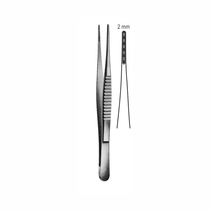 26-8-1.webp Atraumatic Dressing Forceps - Image 1