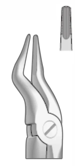 74-1-1.webp EXTRACTION FOCEPS WITH ANATOMICAL GRIP - Image 1